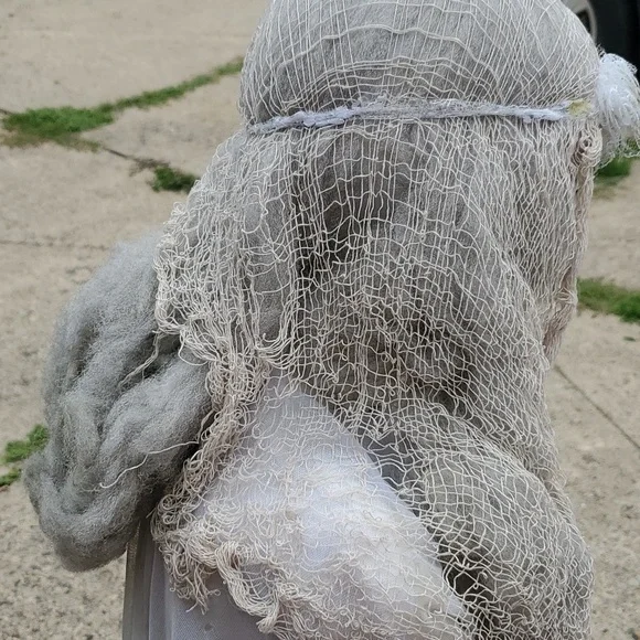 50" Lighted Halloween Scary Bride - Picture 6 of 11